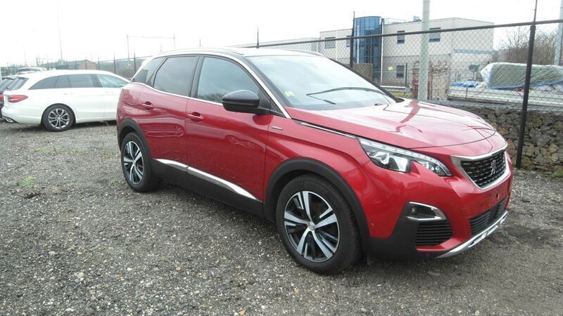 Rot Gebraucht 2016 Peugeot 3008 Allure SUV | 12.900 € (Teuer) - Bild 1/4