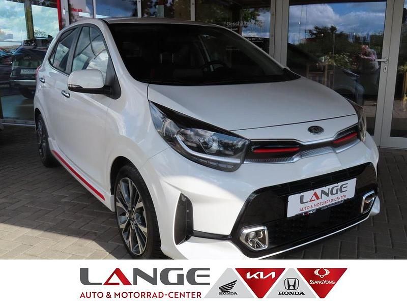 Weiß Gebraucht 2020 Kia Picanto GT-Line Kleinwagen | 15.450 € (Fairer Preis) - Bild 1/4