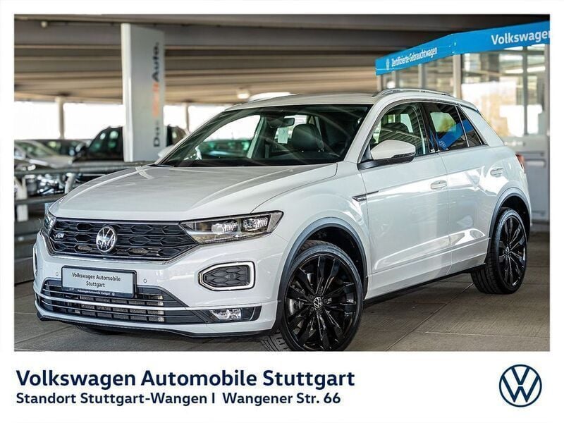 Pure white Gebraucht 2022 VW T-Roc Sportline SUV | 30.430 € (Fairer Preis) - Bild 1/4