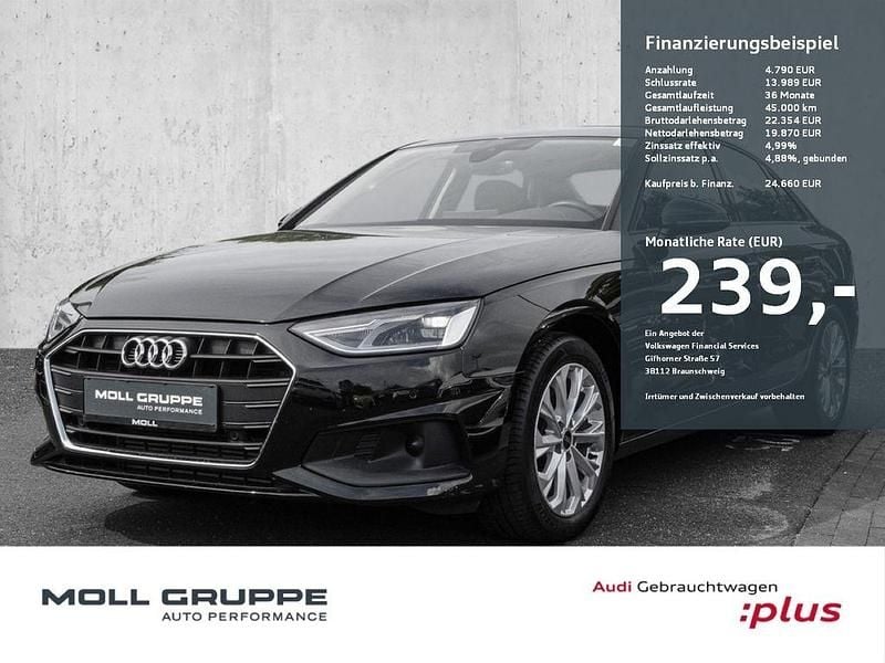 Gebraucht Audi A4 Design 150 PS (110 kW) 2022 Mythosschwarz metallic Limousine