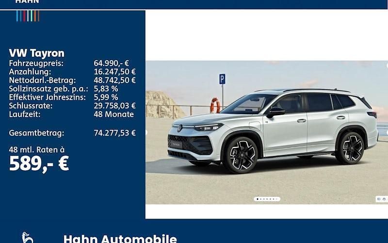 Neu VW Tayron R-line 272 PS (200 kW) 2026 Silber SUV