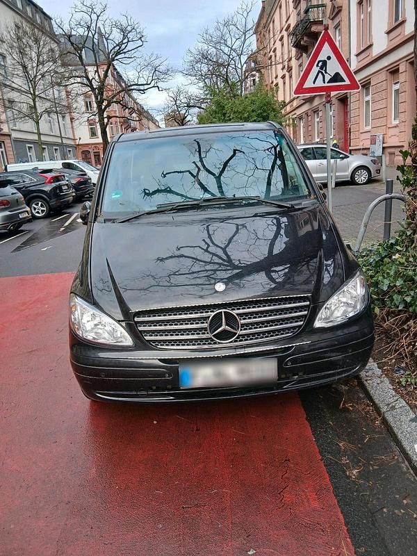 Gebraucht Mercedes Viano 2009 Schwarz Van / Kleinbus