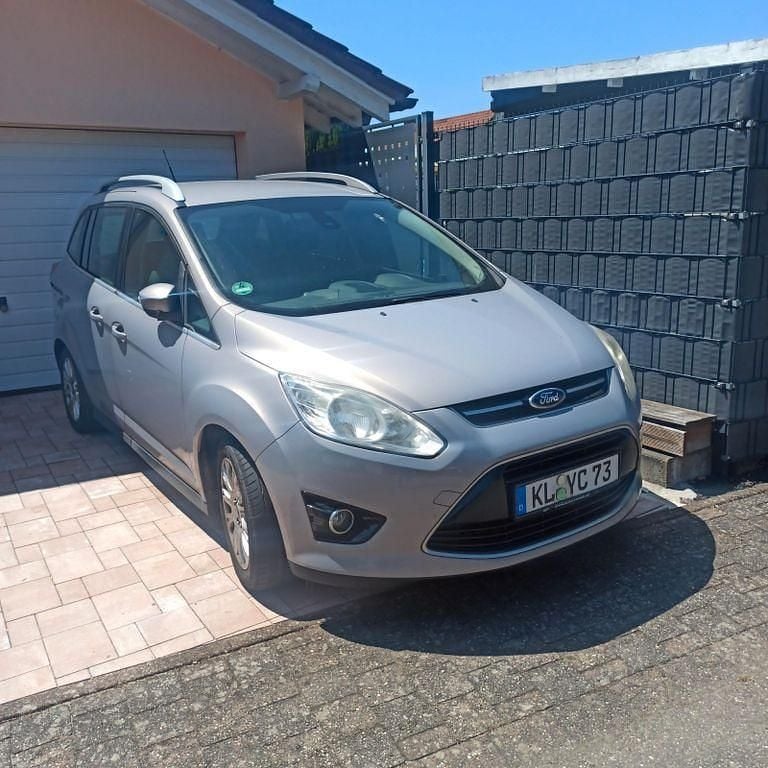 Gebraucht Ford Grand C-Max Titanium 116 PS (85 kW) 2011 Silber Van / Kleinbus