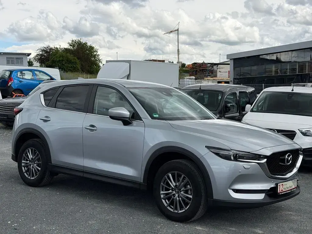Gebraucht Mazda CX-5 Exclusive-Line 150 PS (110 kW) 2018 Silber SUV