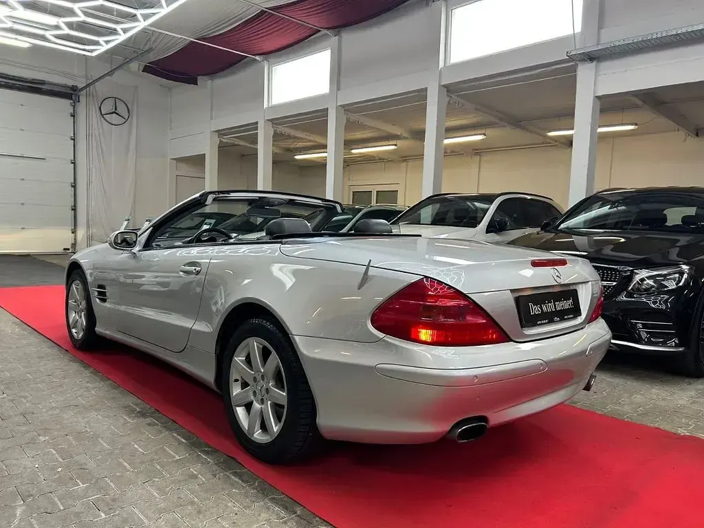Gebraucht Mercedes SL350 245 PS (180 kW) 2002 Silber Cabrio