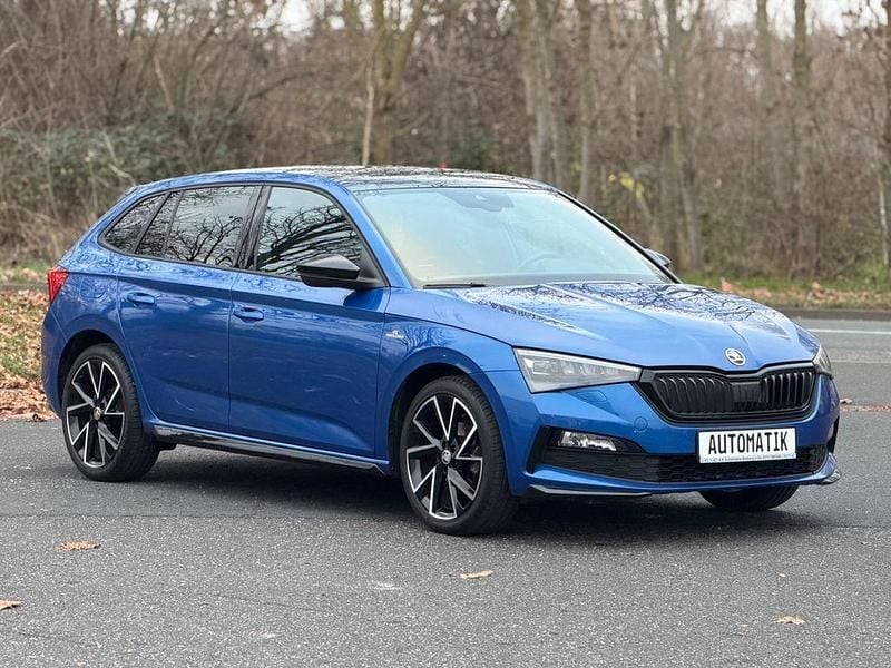 Gebraucht Skoda Scala Monte Carlo 110 PS (80 kW) 2023 Blau Kleinwagen