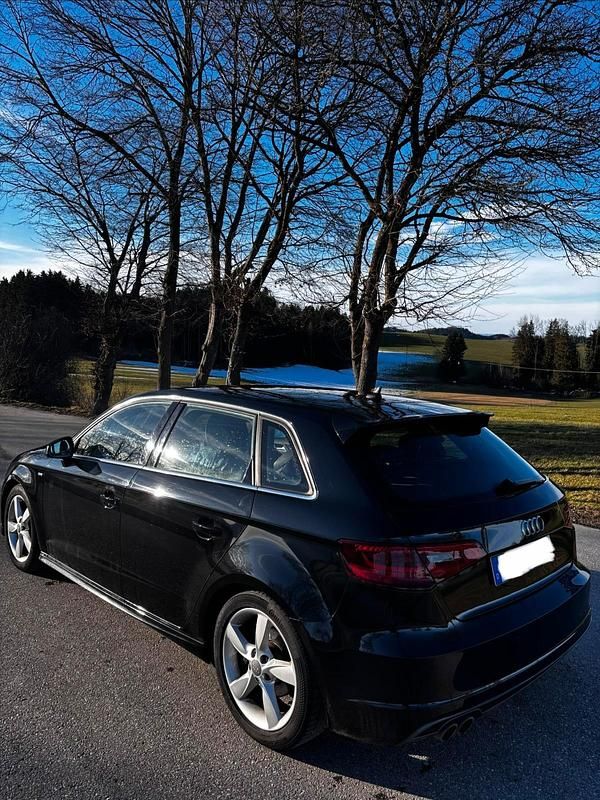 Gebraucht Audi A3 S-Line 150 PS (110 kW) 2015 Schwarz Kombi