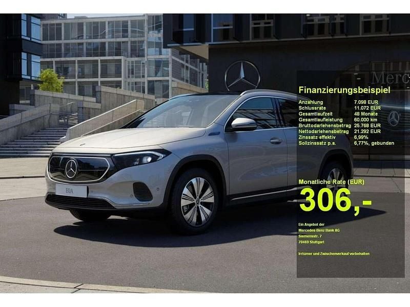 Silber Gebraucht 2022 Mercedes EQA250 SUV | 28.380 € (Fairer Preis) - Bild 1/3