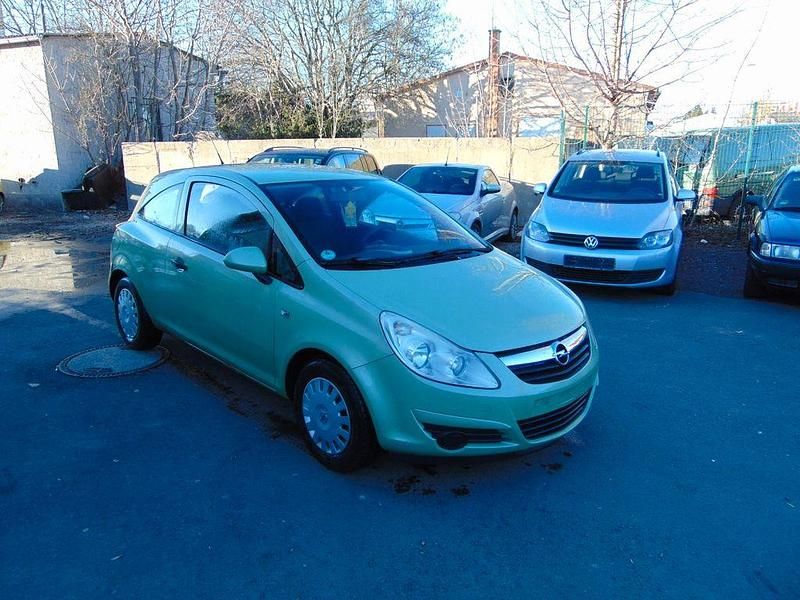 Gebraucht Opel Corsa Basis 60 PS (44 kW) 2008 Grün Kleinwagen