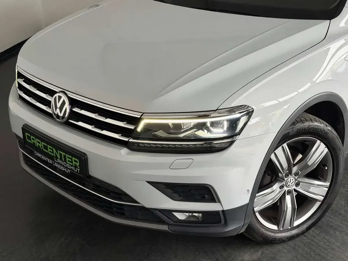 Gebraucht VW Tiguan Allspace 150 PS (110 kW) 2017 White silver SUV