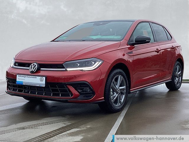 Kings red metallic schwarz Gebraucht 2024 VW Polo R-line Limousine | 25.950 € (Etwas zu teuer) - Bild 1/4