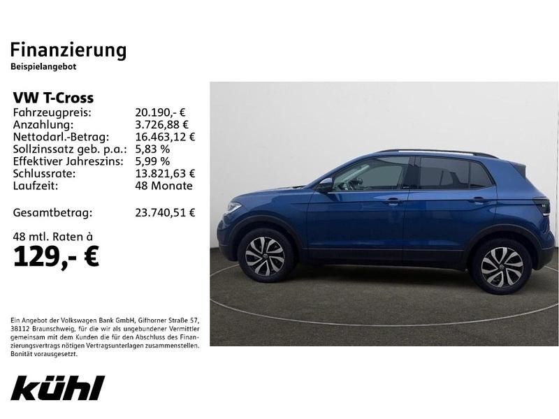 Gebraucht VW T-Cross Active 110 PS (80 kW) 2022 SUV