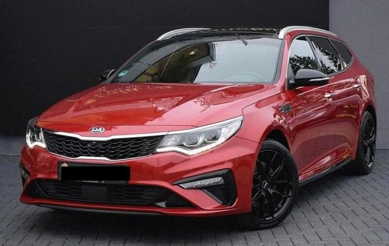 Rot Gebraucht 2019 Kia Optima GT-Line Kombi | 19.000 € (Fairer Preis) - Bild 1/4