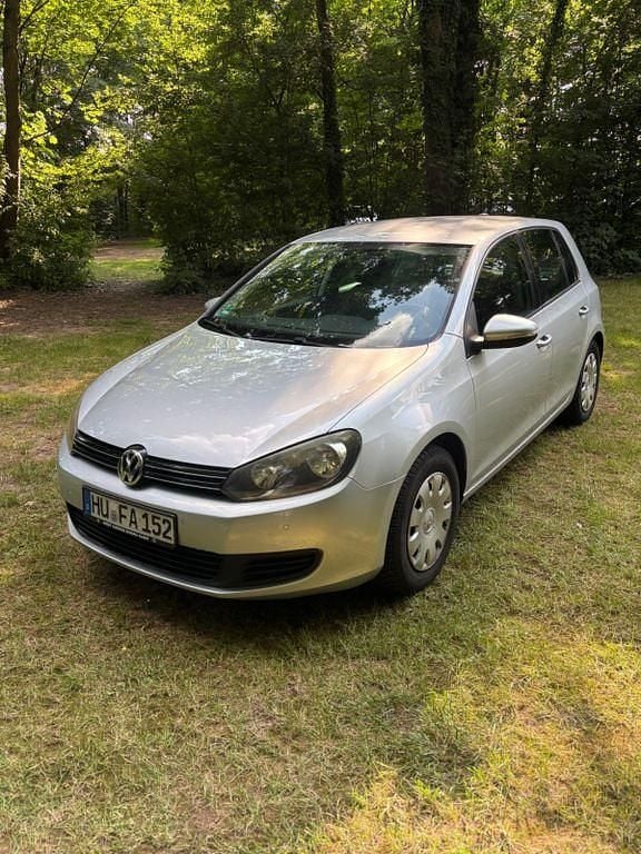 Gebraucht VW Golf VI 80 PS (58 kW) 2009 Silber Kleinwagen