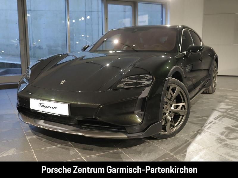 Grün Gebraucht 2025 Porsche Taycan Turbo Cross Turismo Limousine | 169.750 € - Bild 1/4