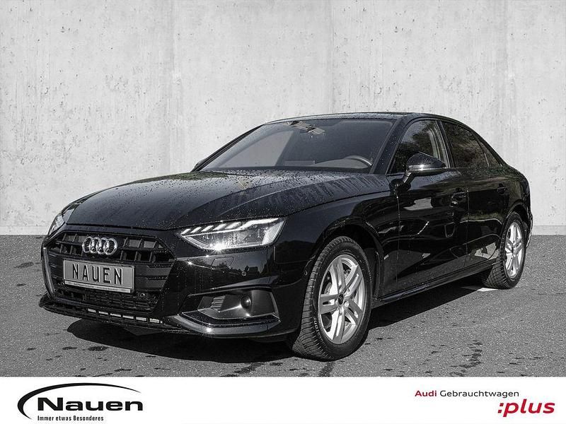 Mythosschwarz metallic Gebraucht 2025 Audi A4 Advanced Plus Limousine | 37.890 € (Fairer Preis) - Bild 1/3