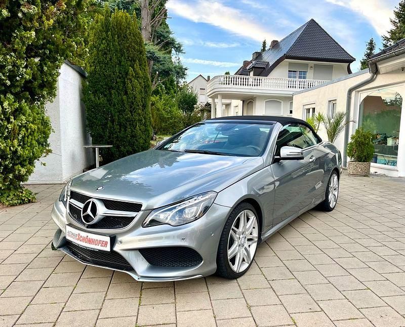 Silber Gebraucht 2013 Mercedes E350 AMG Cabrio | 24.990 € (Fairer Preis) - Bild 1/4