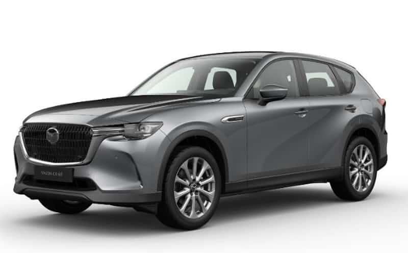 Machine grey Gebraucht 2024 Mazda CX-60 Exclusive-Line SUV | 44.770 € (Fairer Preis) - Bild 1/1