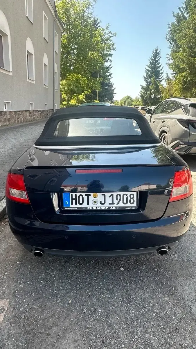 Gebraucht Audi A4 Cabriolet 170 PS (125 kW) 2002 Blau Cabrio