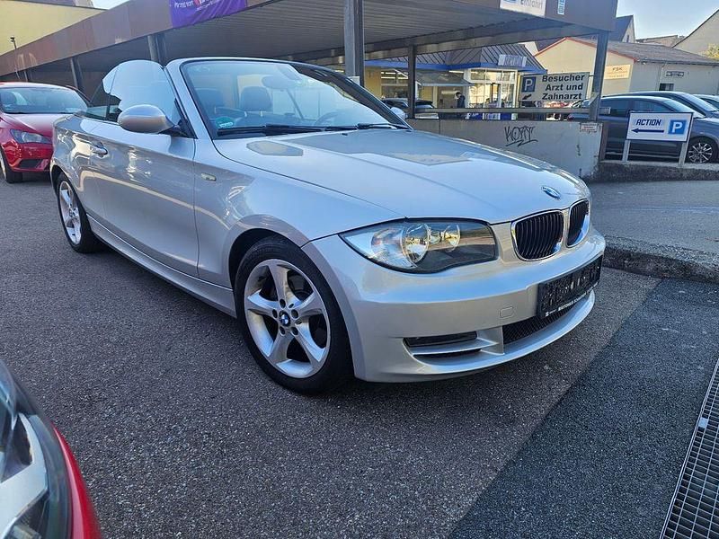 Silber Gebraucht 2008 BMW 120 Cabriolet Advantage Cabrio | 7.777 € (Fairer Preis) - Bild 1/4