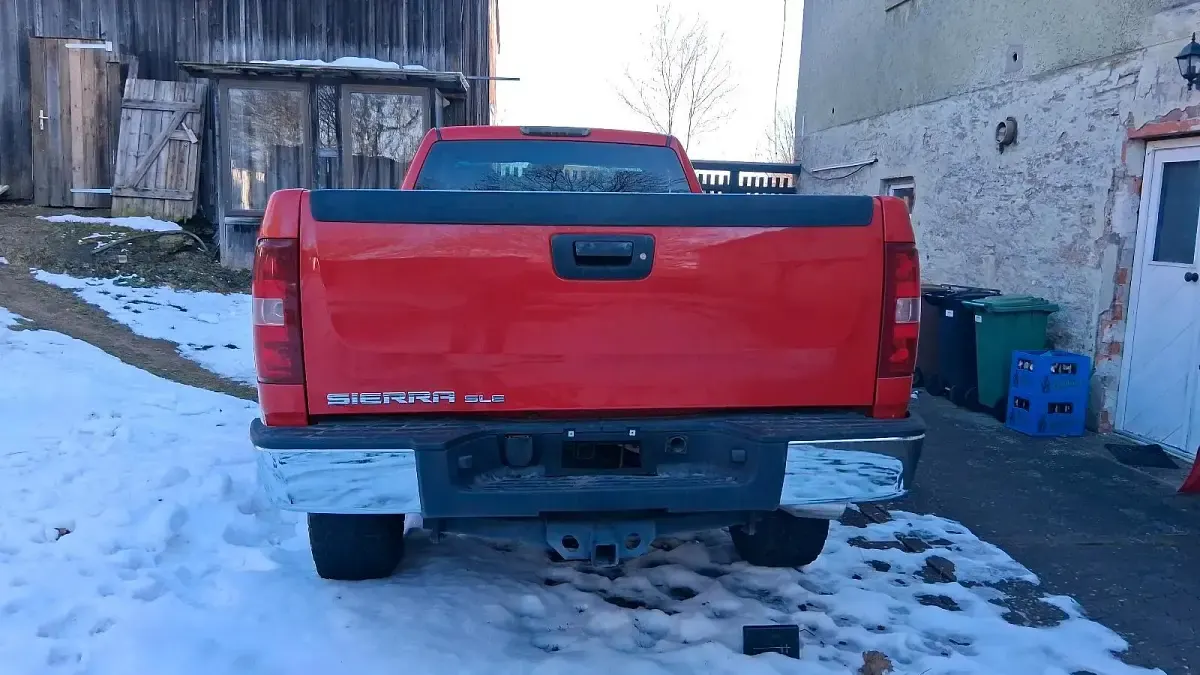Gebraucht GMC Sierra 365 PS (268 kW) 2008 Rot Pickup