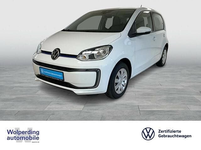 Pure white (weiß), uni Gebraucht 2021 VW e-up! move up! Kleinwagen | 13.450 € (Fairer Preis) - Bild 1/2