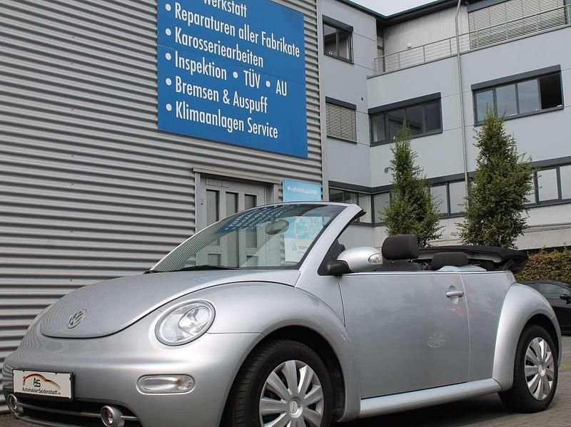 Reflexsilber metallic Gebraucht 2005 VW Beetle Highline Cabrio | 2.950 € (Guter Preis) - Bild 1/4