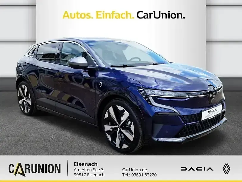 Usado Renault Megane E-Tech Techno 160 kW (218 CV) 2024 Azul Berlina