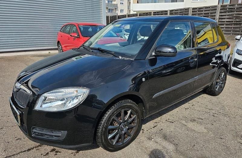 Gebraucht Skoda Fabia Ambiente 86 PS (63 kW) 2008 Schwarz Limousine