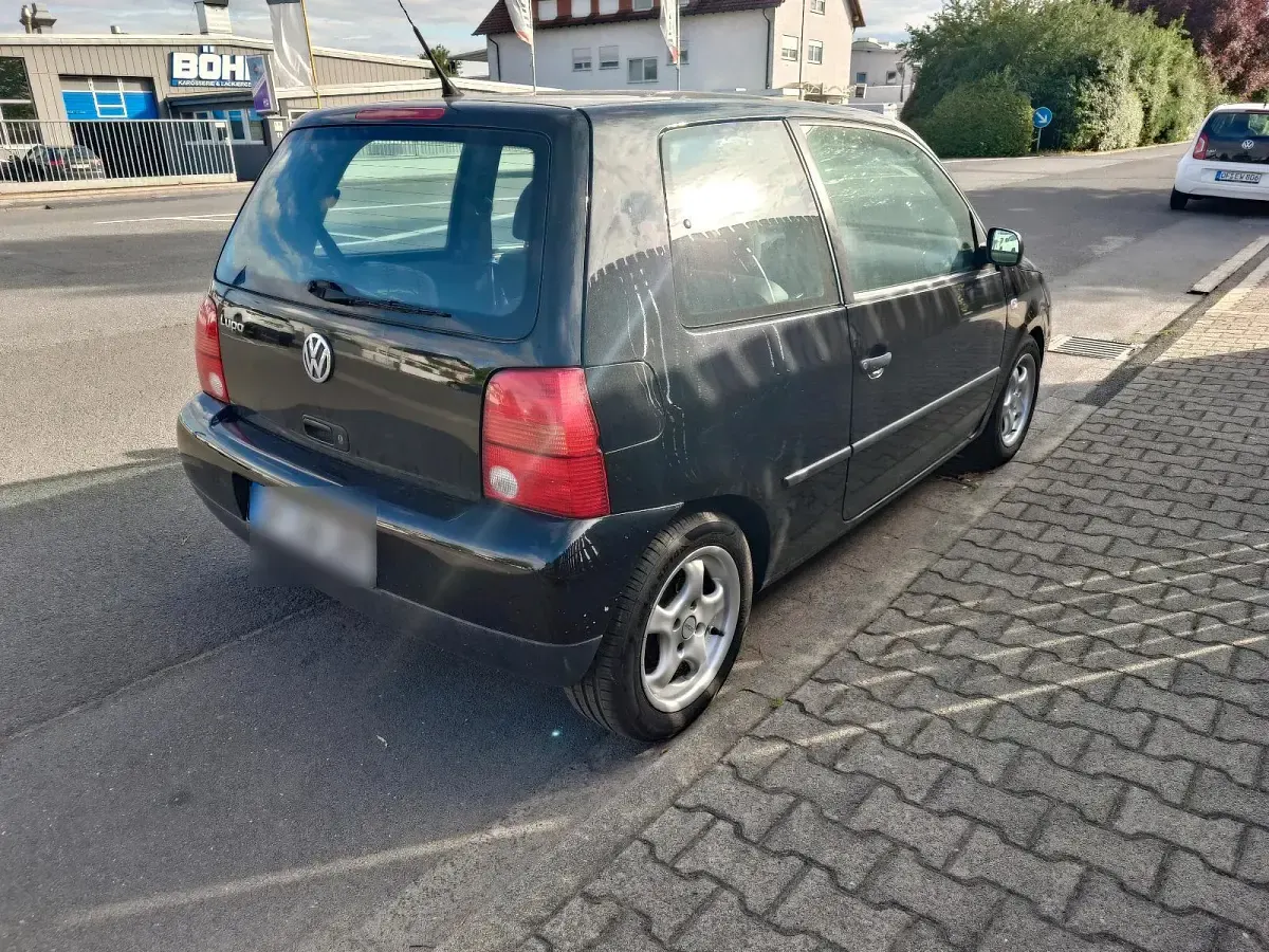 Gebraucht VW Lupo 60 PS (44 kW) 2002 Schwarz Kleinwagen