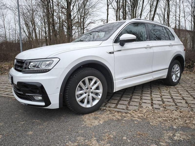 Weiß Gebraucht 2019 VW Tiguan R-line SUV | 25.490 € (Superpreis) - Bild 1/4