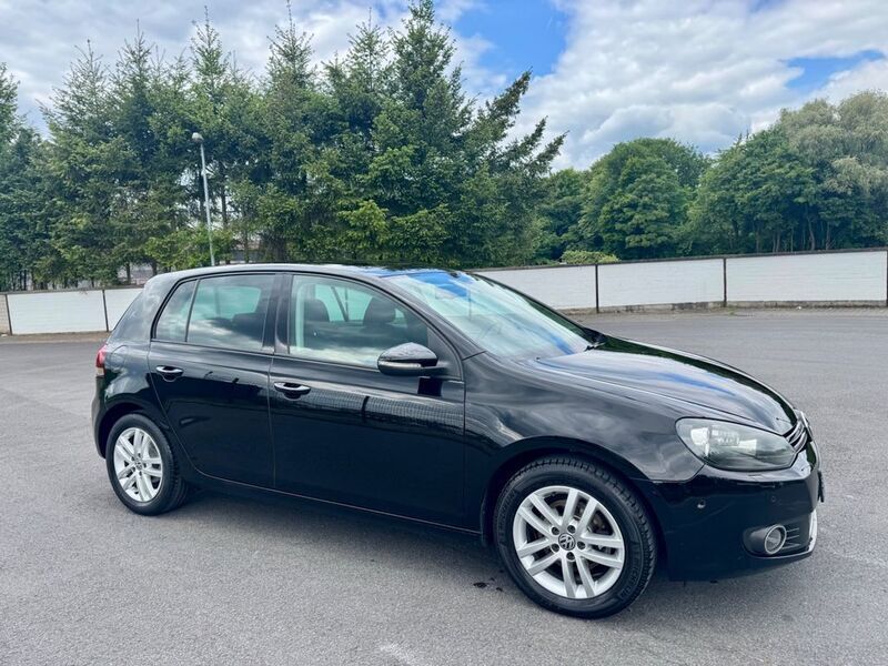 Schwarz Gebraucht 2012 VW Golf VI Highline Limousine | 6.900 € (Fairer Preis) - Bild 1/4