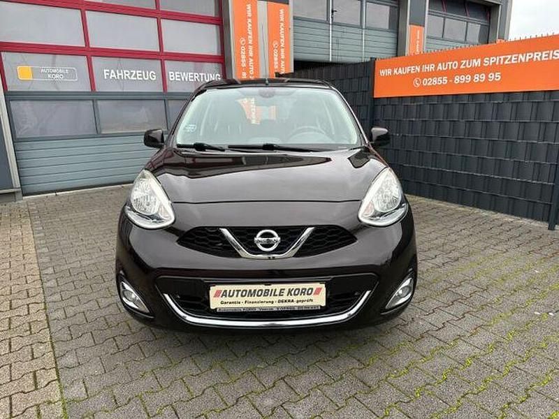 Night shade (m) Gebraucht 2017 Nissan Micra Acenta Kleinwagen | 7.988 € (Fairer Preis) - Bild 1/4