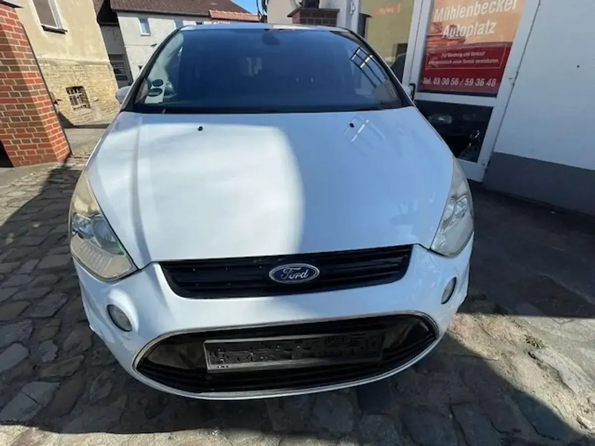 Gebraucht Ford S-MAX Titanium S 200 PS (147 kW) 2013 Weiß Van / Kleinbus