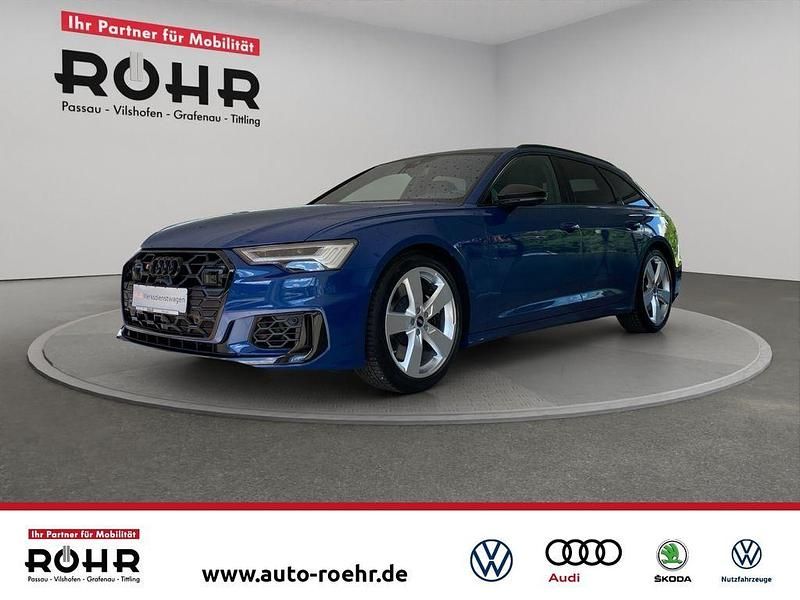Ascariblaumetallic Gebraucht 2024 Audi S6 Ambiente Kombi | 78.500 € (Teuer) - Bild 1/4