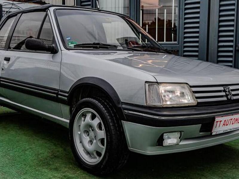 Silber Gebraucht 1987 Peugeot 205 Cabrio | 11.999 € - Bild 1/4