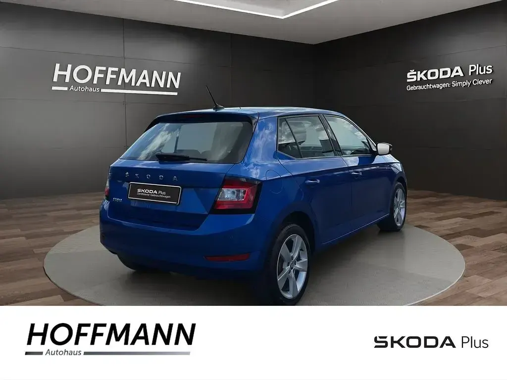 Gebraucht Skoda Fabia Cool Plus 95 PS (69 kW) 2021 Raceblau metallic Kleinwagen