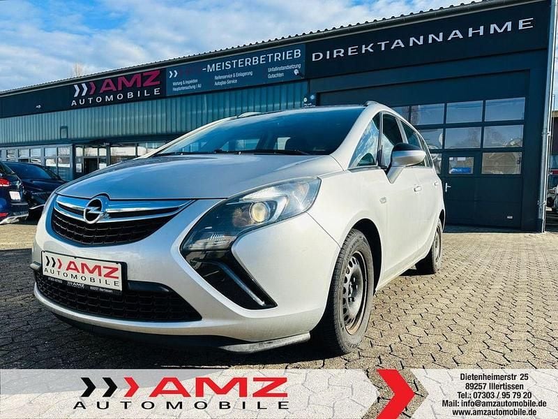 Gebraucht Opel Zafira Tourer Edition 140 PS (102 kW) 2013 Silber Van / Kleinbus