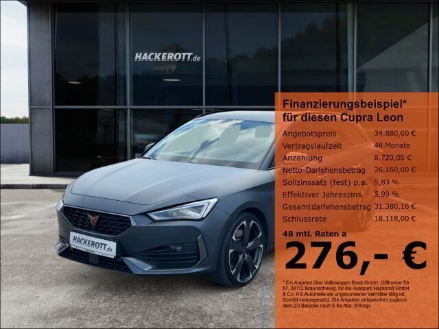 Grau Gebraucht 2023 Cupra Leon VZ Kombi | 35.980 € (Teuer) - Bild 1/4