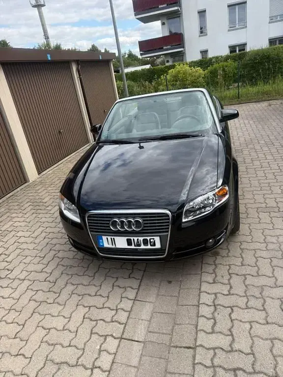 Gebraucht Audi A4 Cabriolet 163 PS (119 kW) 2008 Schwarz Cabrio