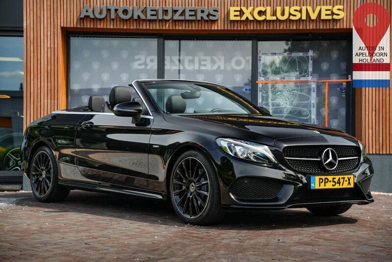 Schwarz Gebraucht 2017 Mercedes C180 AMG Cabrio | 24.341 € (Fairer Preis) - Bild 1/4