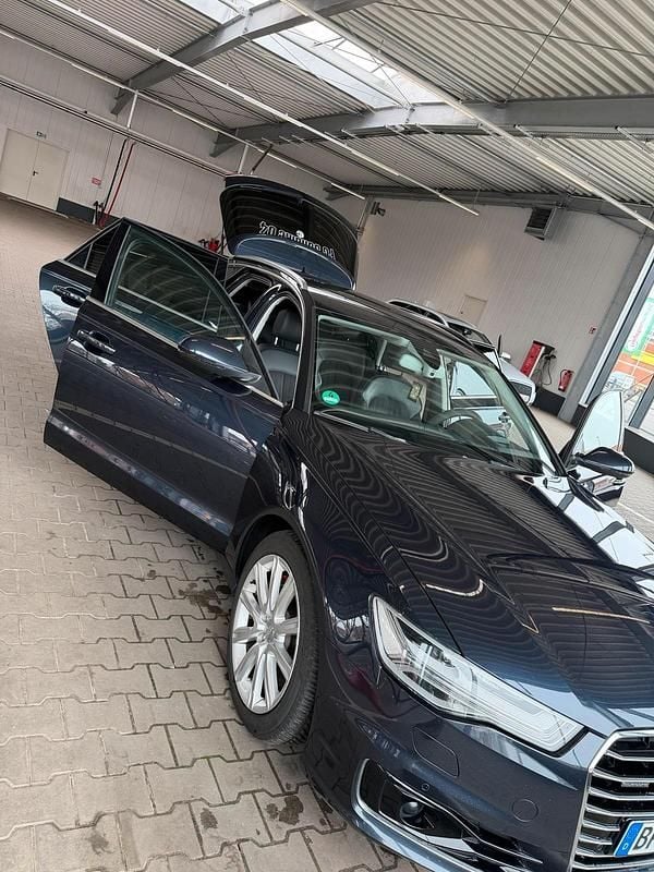 Brugt Audi A6 272 HK (200 kW) 2016 Blå Stationcar