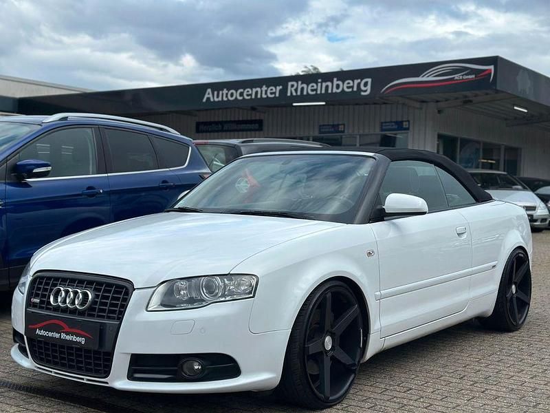 Weiß Gebraucht 2007 Audi A4 Cabriolet Sport Cabrio | 12.990 € (Teuer) - Bild 1/4