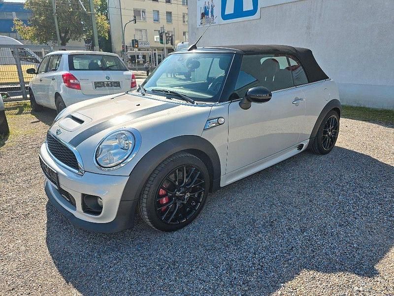 Silber Gebraucht 2014 Mini John Cooper Works Cabriolet Cabrio | 12.999 € (Teuer) - Bild 1/4