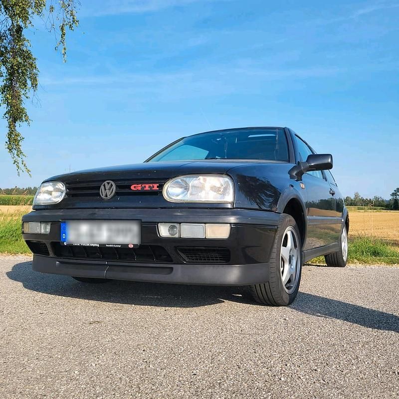 Schwarz Gebraucht 1995 VW Golf III Edition Kleinwagen | 7.500 € - Bild 1/4