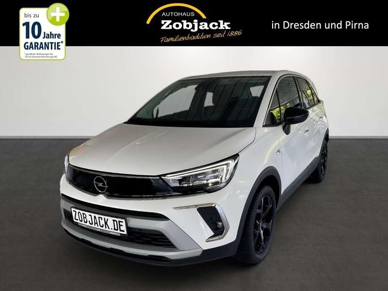 Lack weiss banquise/typ aussen Gebraucht 2024 Opel Crossland Elegance SUV | 19.990 € (Guter Preis) - Bild 1/3