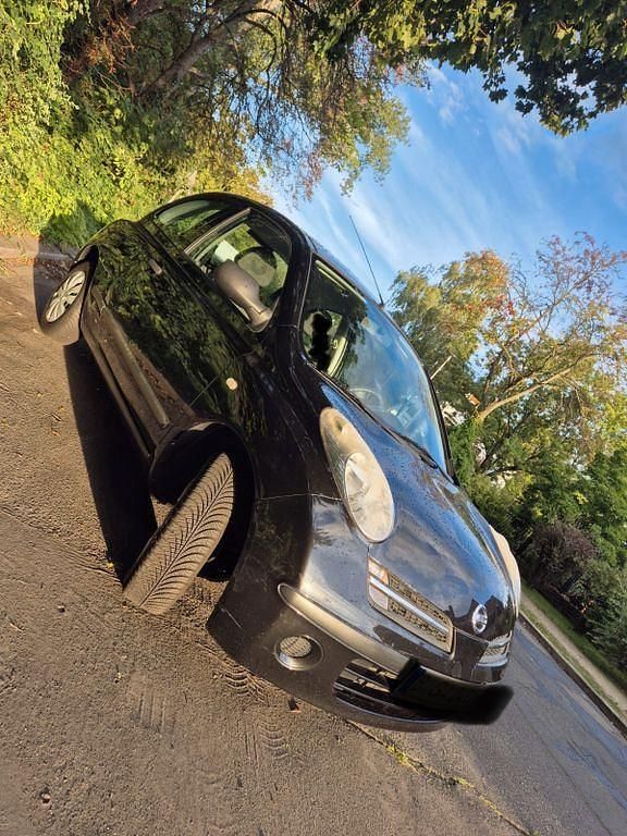 Schwarz Gebraucht 2007 Nissan Micra City Kleinwagen | 1.500 € (Fairer Preis) - Bild 1/4