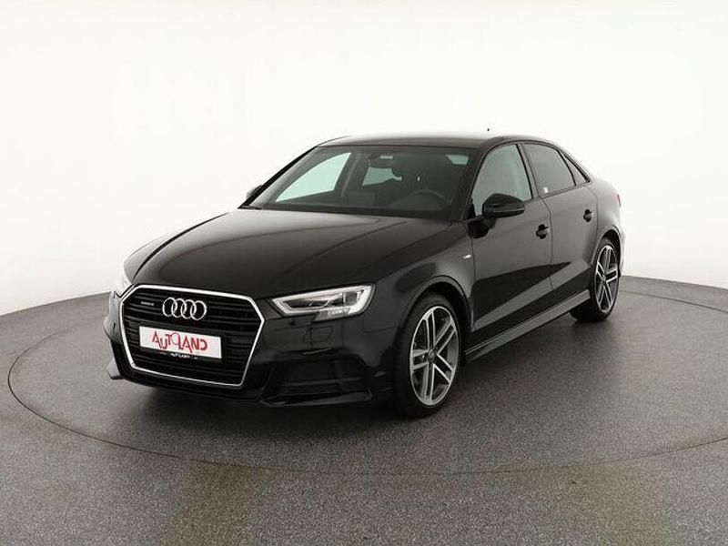 Schwarz Gebraucht 2017 Audi A3 S-Line Limousine | 22.990 € (Fairer Preis) - Bild 1/4