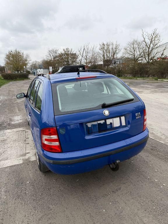 Gebraucht Skoda Fabia 80 PS (58 kW) 2007 Blau Kombi