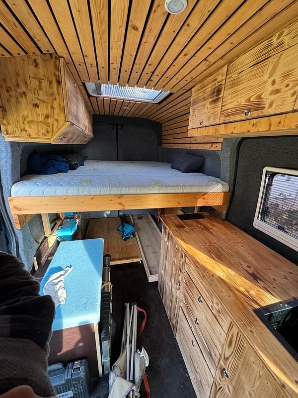 Gebraucht Ford Transit 125 PS (91 kW) 2015 Blau Van / Kleinbus